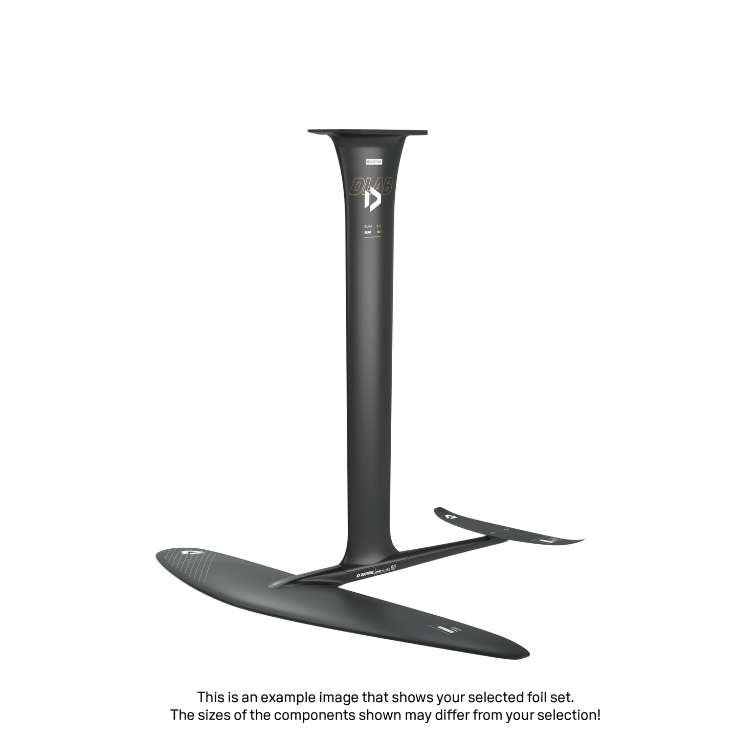 Mast Slim 2.0 D/LAB 84 Fuselage Aero AL 3BS 60 Front Wing Free 2000 Back Wing Aero Stabilizer C 300