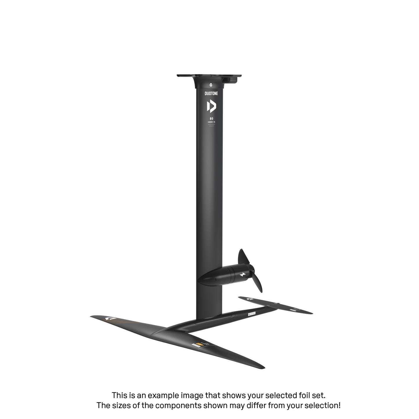 eMast AL Cruise Set 80 Tail D/LAB 43 Front Wing Glide 2.0 D/LAB 900 Back Wing Stabilizer H 185 Adapter Fuselage - Duotone Onesize