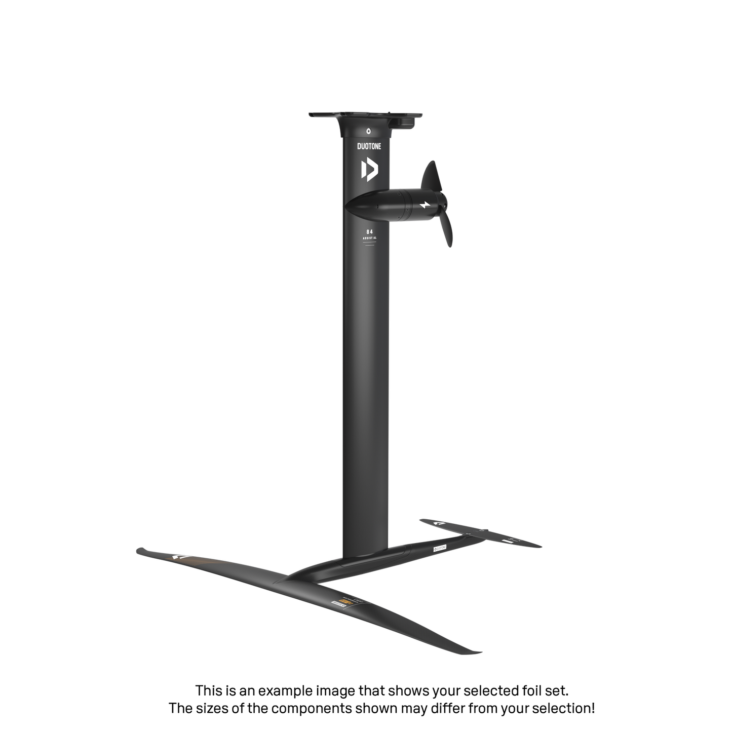 eMast AL Set 84 Tail D/LAB 37 Front Wing Hyperglide D/LAB 880 Back Wing Stabilizer H 165 Adapter Fuselage - Duotone Onesize