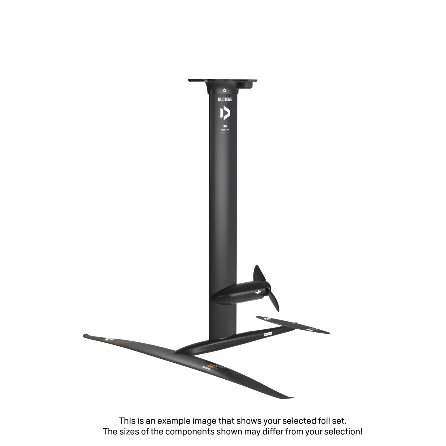 eMast AL Cruise Set 80 Tail D/LAB 43 Front Wing Hyperglide D/LAB 680 Back Wing Stabilizer H 145 Adapter Fuselage - Duotone Onesize