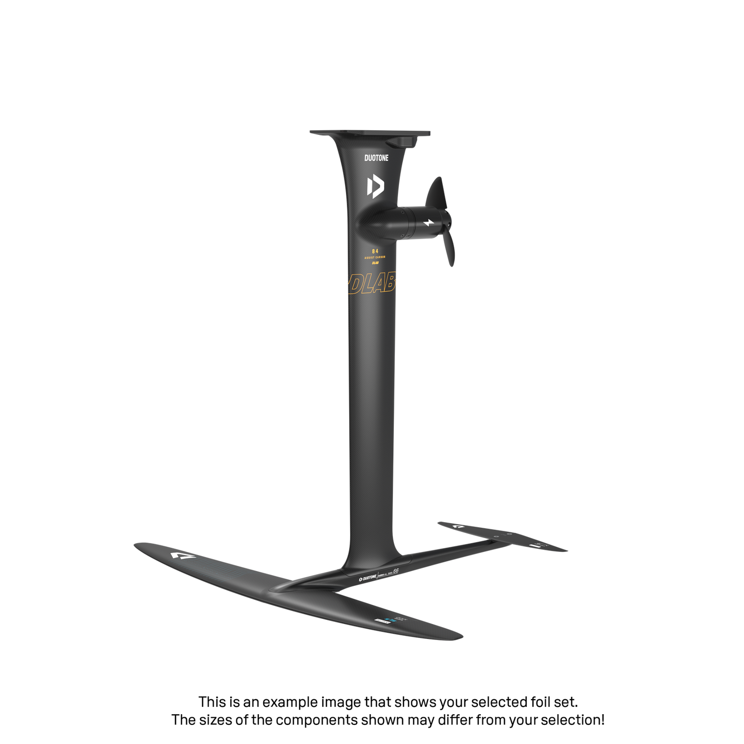 eMast D/LAB Set 84 Fuselage Aero AL 3BS 60 Front Wing Whizz SLS 1000 Back Wing Stabilizer S 185