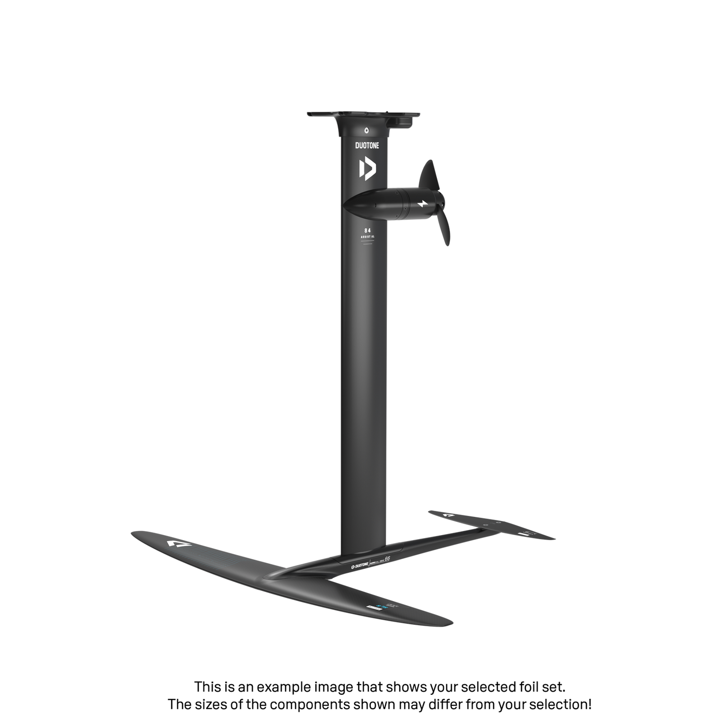 eMast AL Set 84 Fuselage Aero AL 3BS 74 Front Wing Whizz SLS 850 Back Wing Stabilizer S 165 Adapter Fuselage - Duotone Onesize