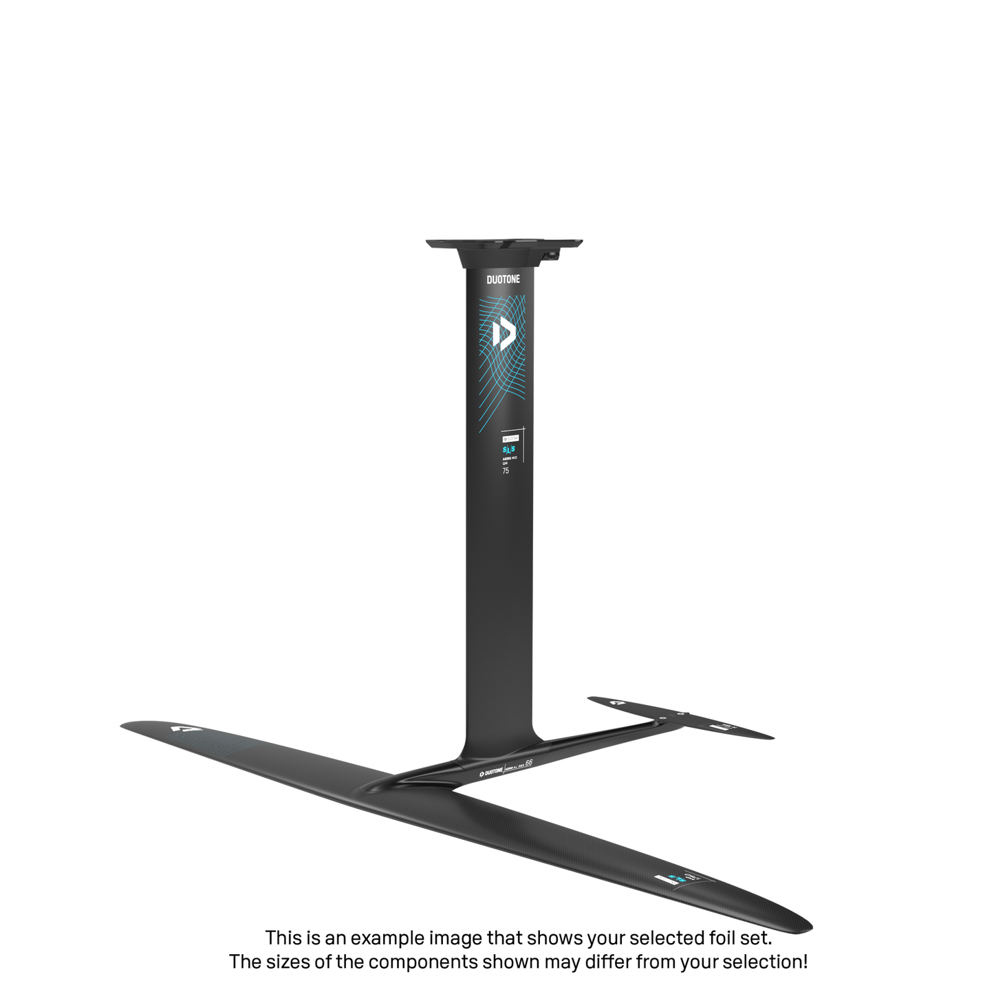 Mast Aero Mid QM SLS 90 Fuselage Aero AL 3BS 60 Front Wing AMP SLS 1750 Back Wing Stabilizer H 185