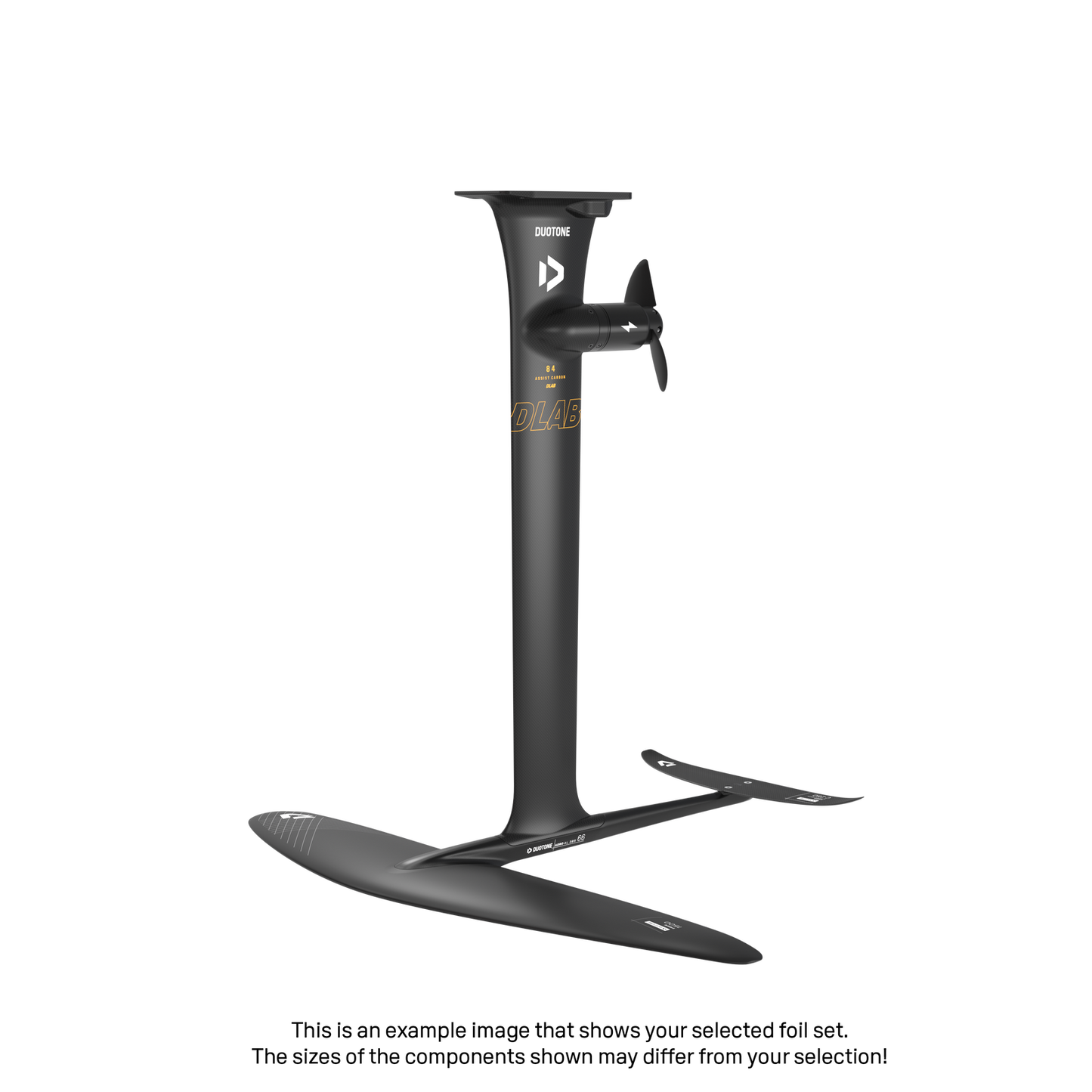 eMast D/LAB Set 84 Fuselage Aero AL 3BS 60 Front Wing Free 1750 Back Wing Aero Stabilizer C 250