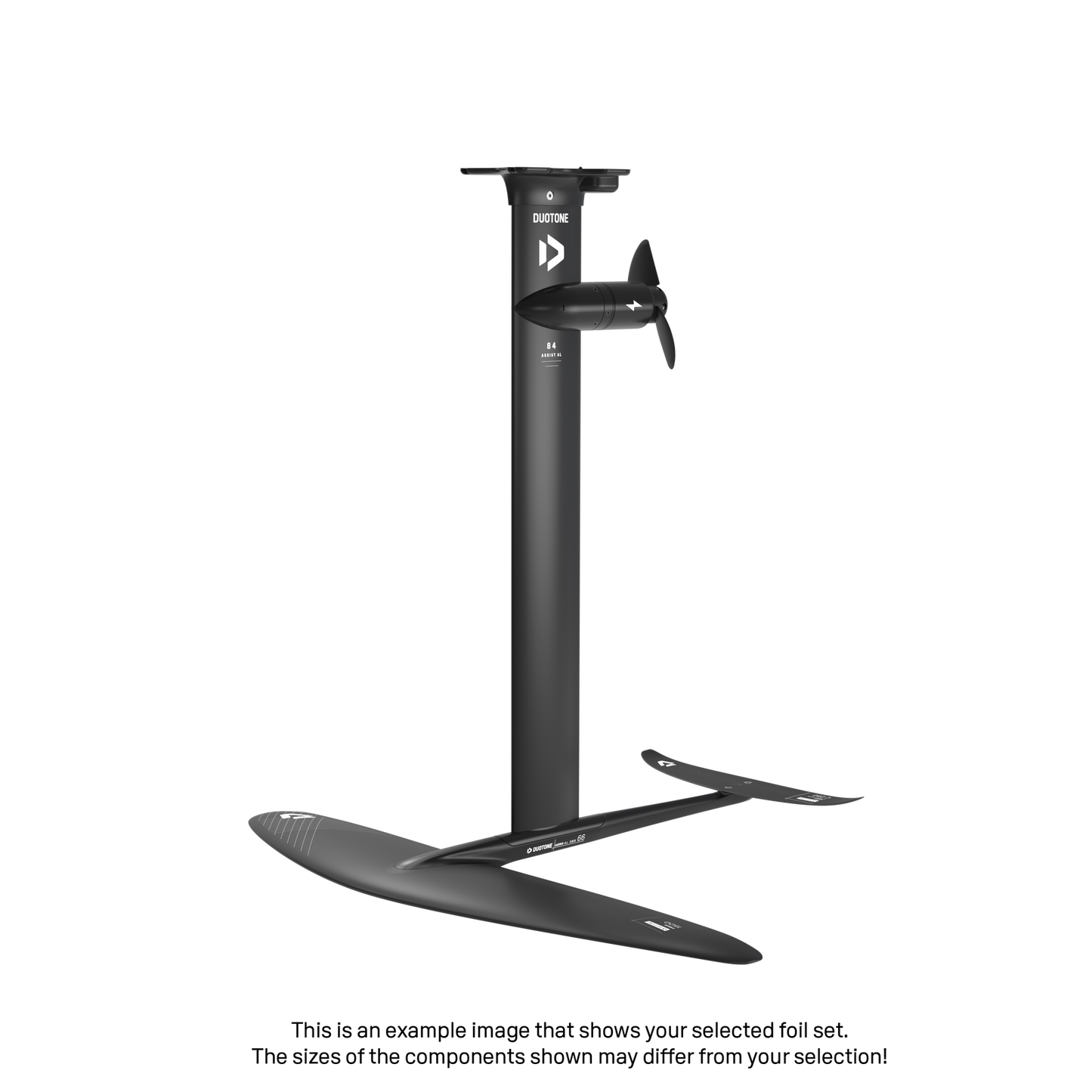 eMast AL Set 84 Fuselage Aero AL 3BS 60 Front Wing Free 1500 Back Wing Aero Stabilizer C 250 Adapter Fuselage - Duotone Onesize