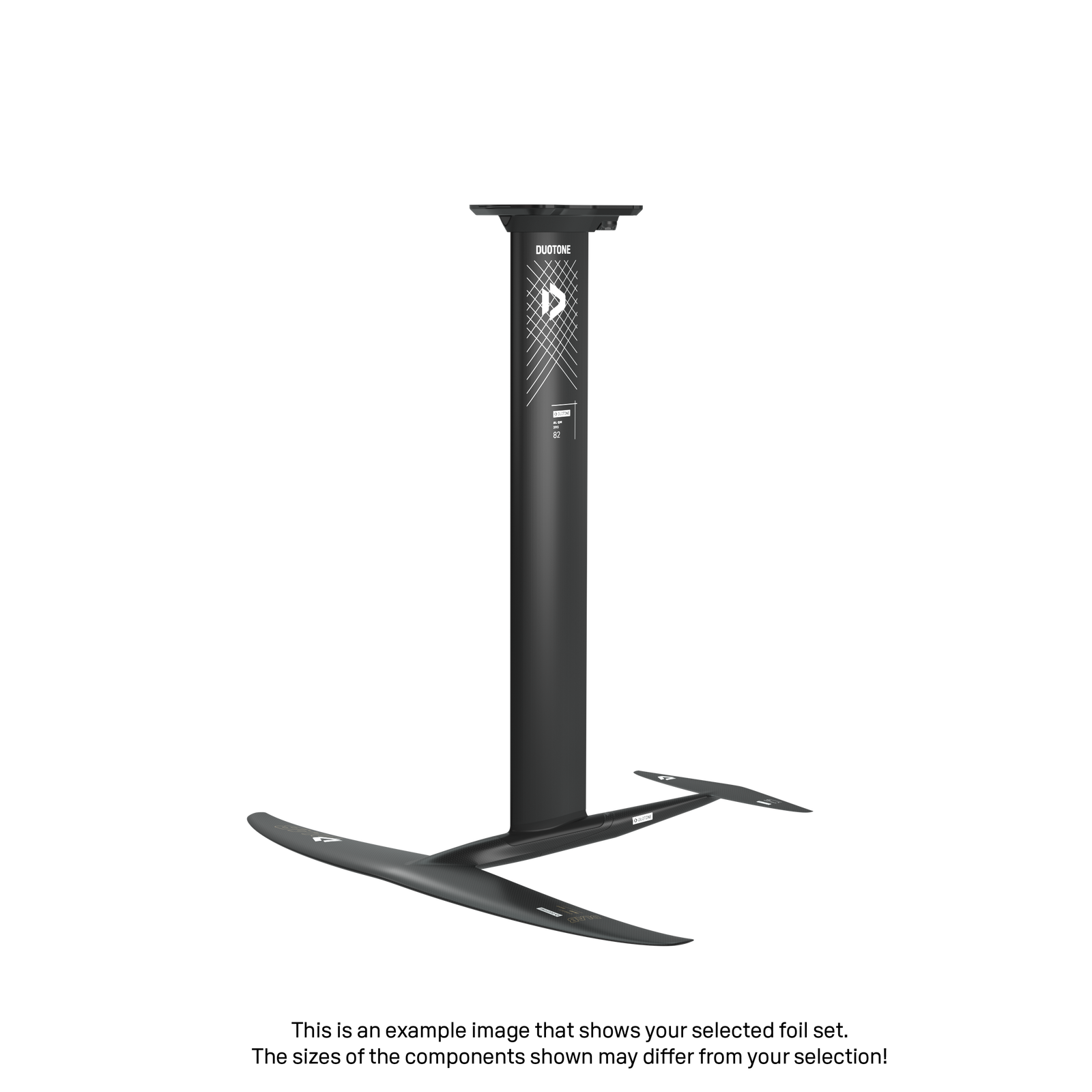 Mast AL 3BS QM (Mono) 75 Front Wing Crest D/LAB 800 Monobloc-Tail S D/LAB 40/160