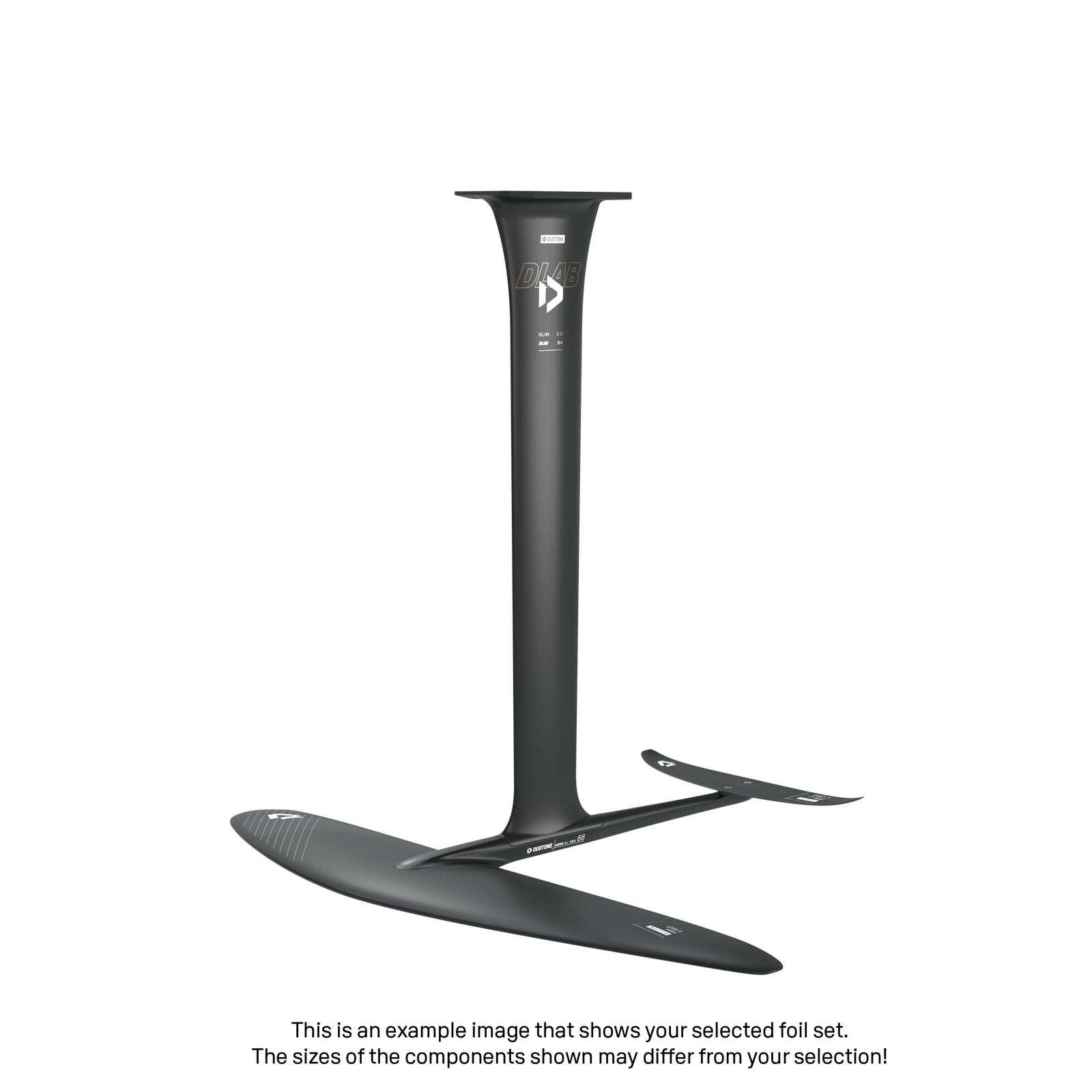 Mast Slim 2.0 D/LAB 76 Fuselage Aero AL 3BS 60 Front Wing Free 2000 Back Wing Aero Stabilizer C 300