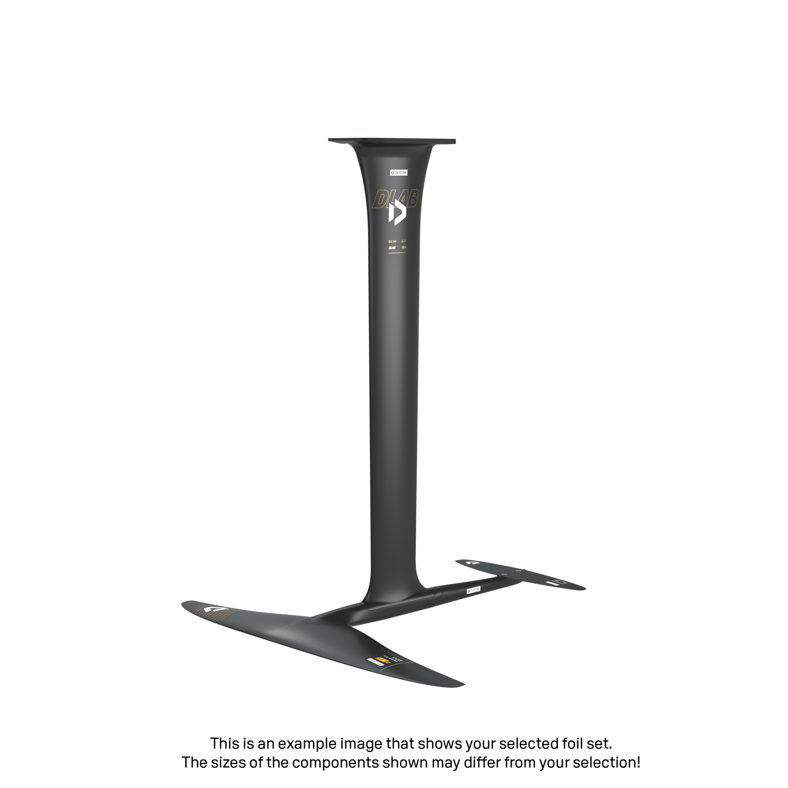 Mast Slim 2.0 D/LAB 76 Tail D/LAB 43 Front Wing Carve 3.0 D/LAB 800 Back Wing Stabilizer PX 160