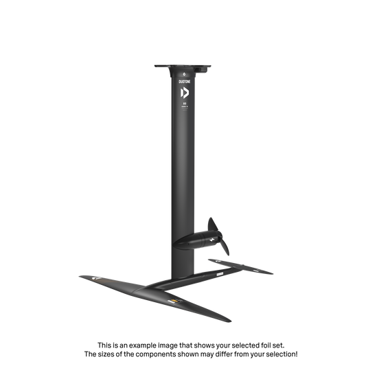 eMast AL Cruise Set 80 Tail D/LAB 37 Front Wing Glide 2.0 D/LAB 750 Back Wing Stabilizer H 165 Adapter Fuselage - Duotone Onesize