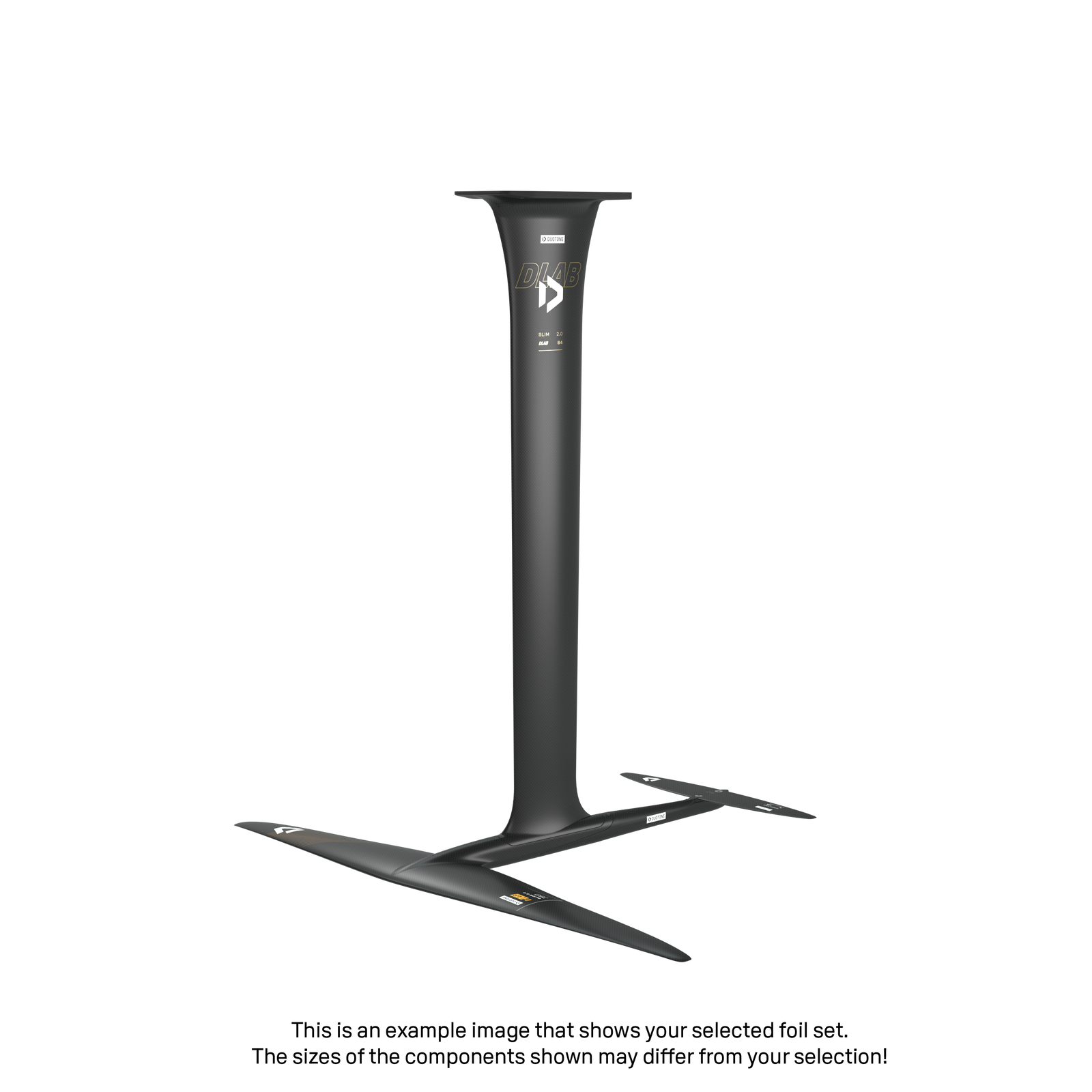 Mast Slim 2.0 D/LAB 84 Tail D/LAB 43 Front Wing Glide 2.0 D/LAB 750 Back Wing Stabilizer H 165