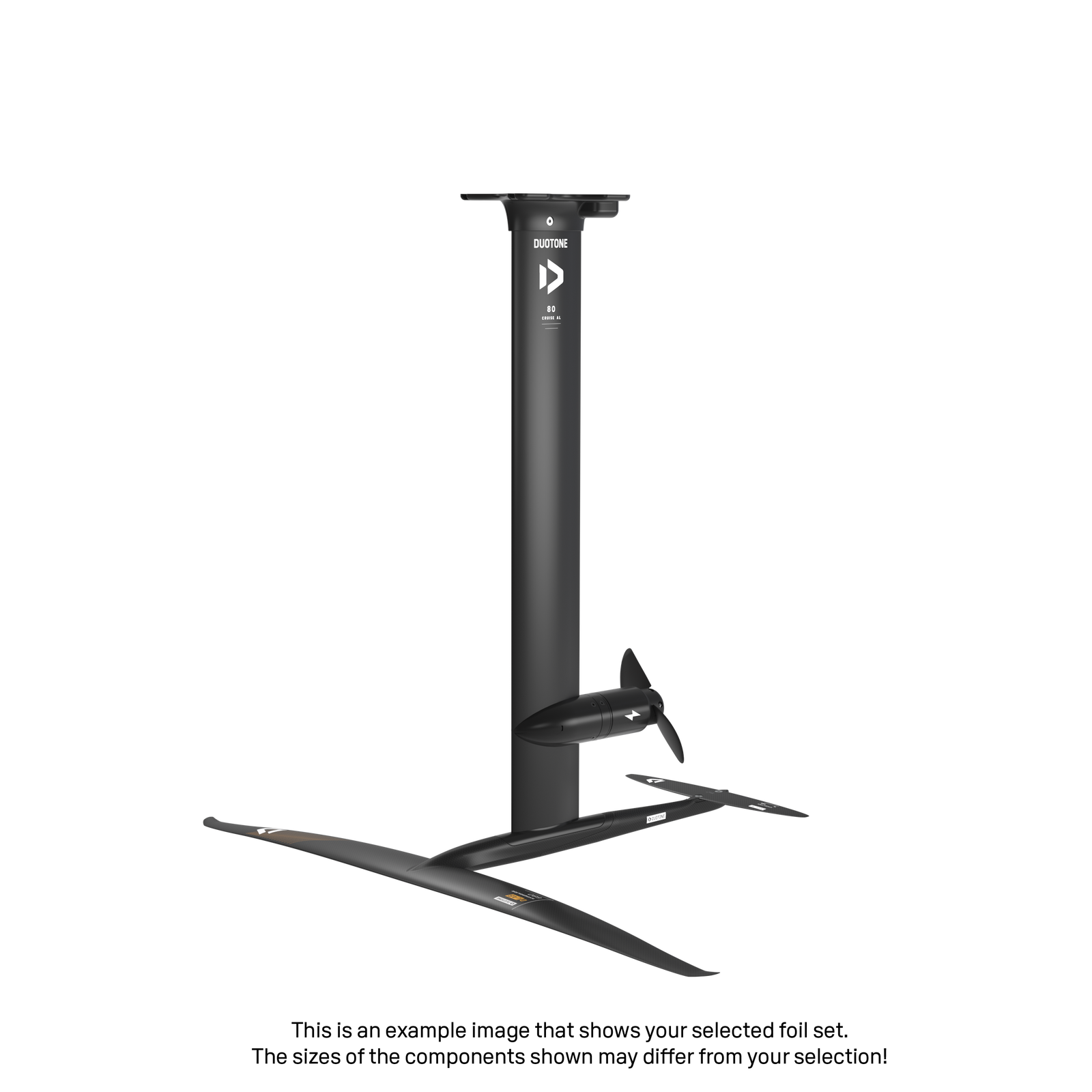 eMast AL Cruise Set 80 Tail D/LAB 43 Front Wing Hyperglide D/LAB 680 Back Wing Stabilizer H 145 Adapter Fuselage - Duotone Onesize