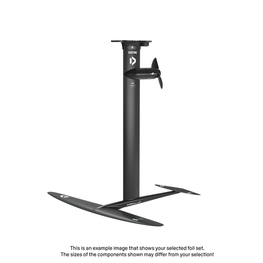 eMast AL Set 84 Fuselage Aero AL 3BS 60 Front Wing Whizz SLS 850 Back Wing Stabilizer S 165 Adapter Fuselage - Duotone Onesize