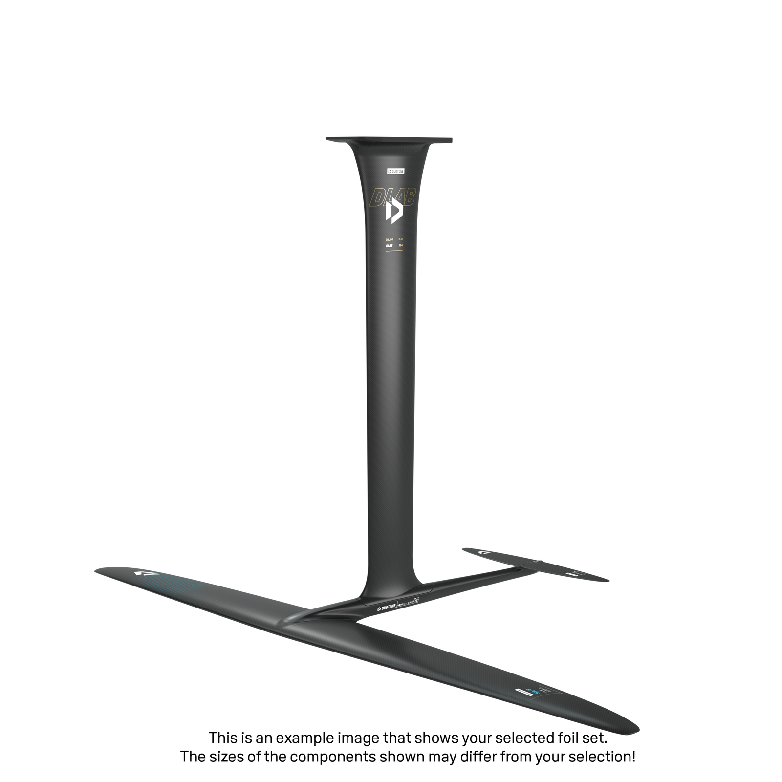 Mast Slim 2.0 D/LAB 76 Fuselage Aero AL 3BS 66 Front Wing AMP SLS 1750 Back Wing Stabilizer H 185