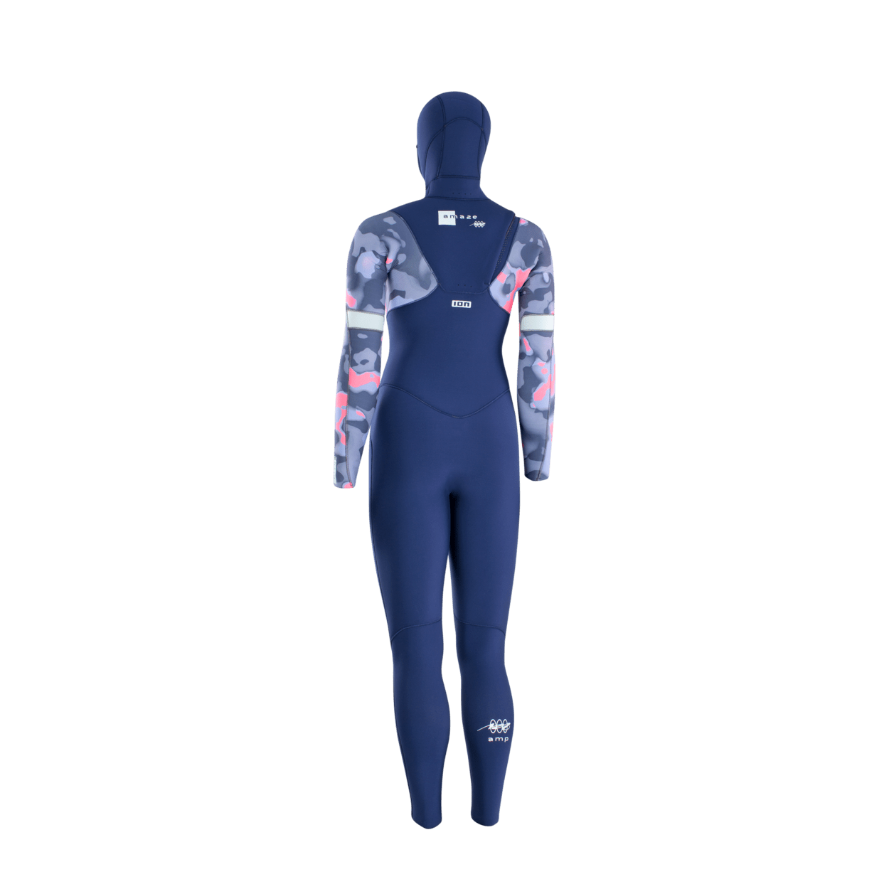 ION Women Wetsuit Amaze Amp 6/5 Hood Front Zip 2023