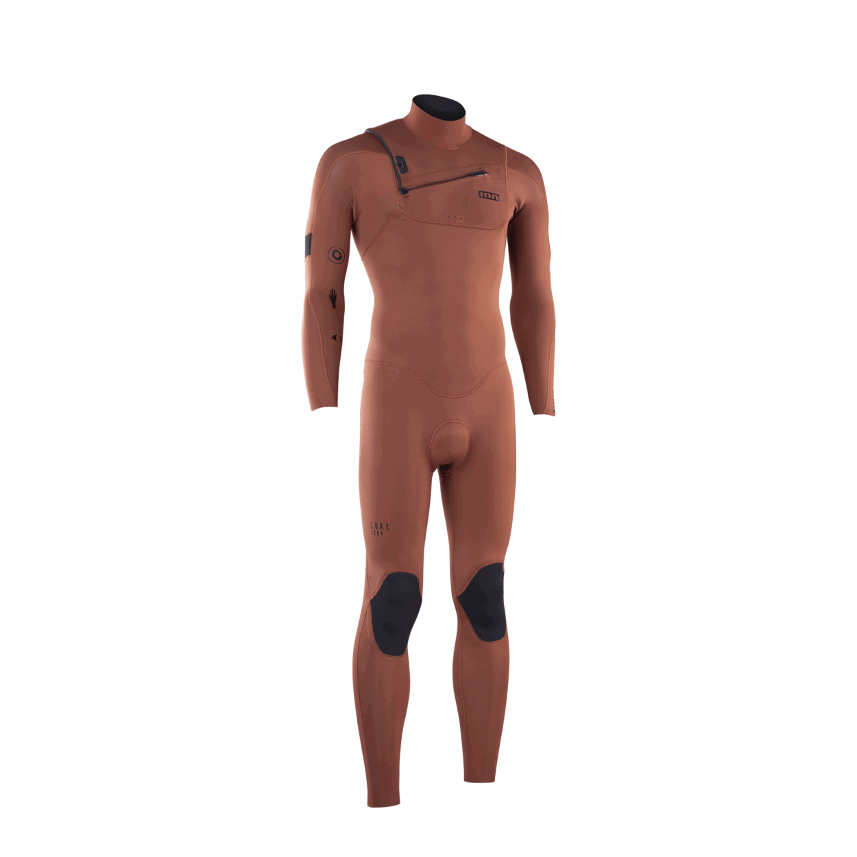 ION Men Wetsuit Seek Core 5/4 Front Zip 2024