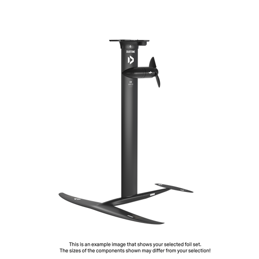 eMast AL Set 84 Front Wing Crest D/LAB 800 Monobloc-Tail PX D/LAB 40/145 Adapter Fuselage - Duotone Onesize