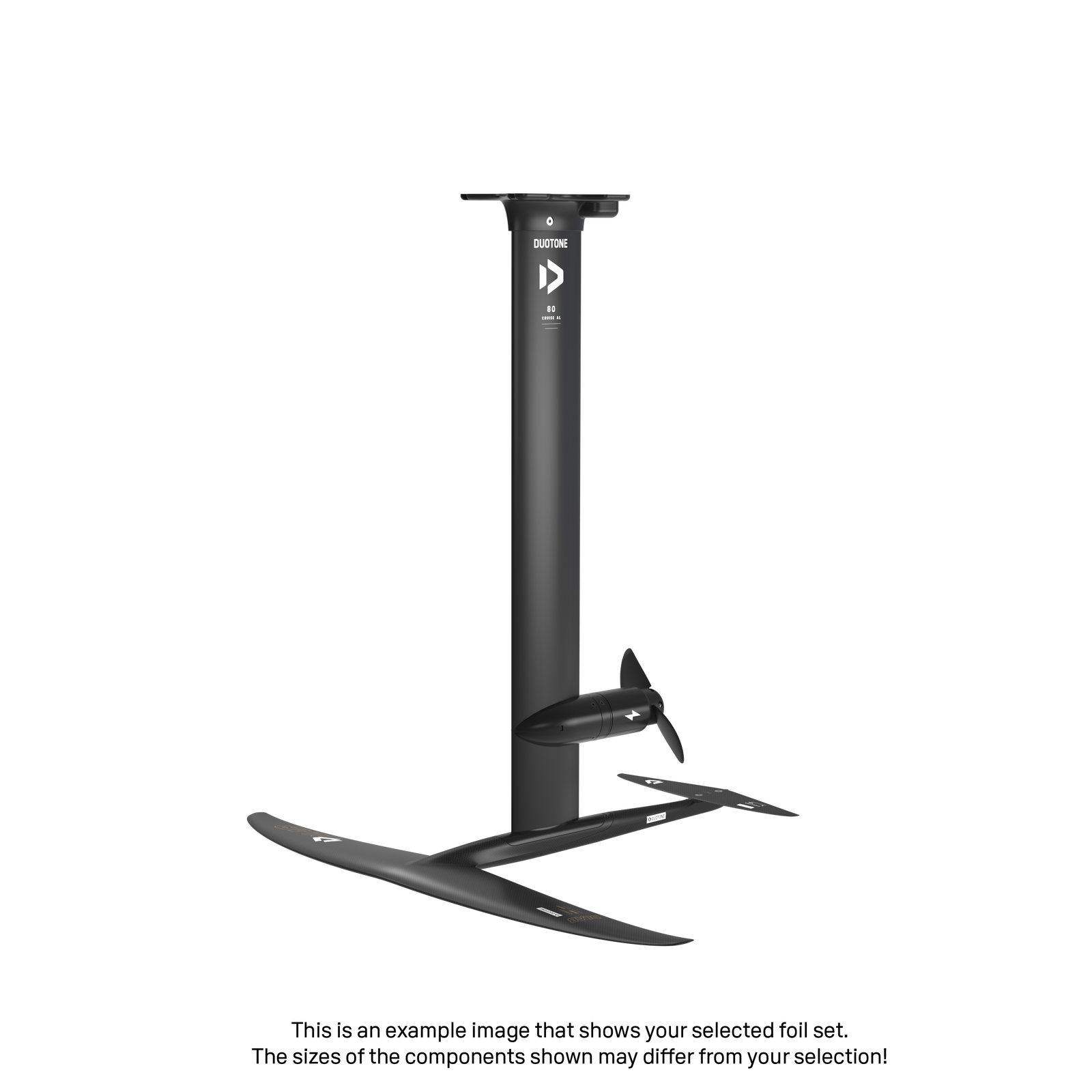 eMast AL Cruise Set 80 Tail D/LAB 37 Front Wing Crest D/LAB 925 Back Wing Stabilizer S 165 Adapter Fuselage - Duotone Onesize