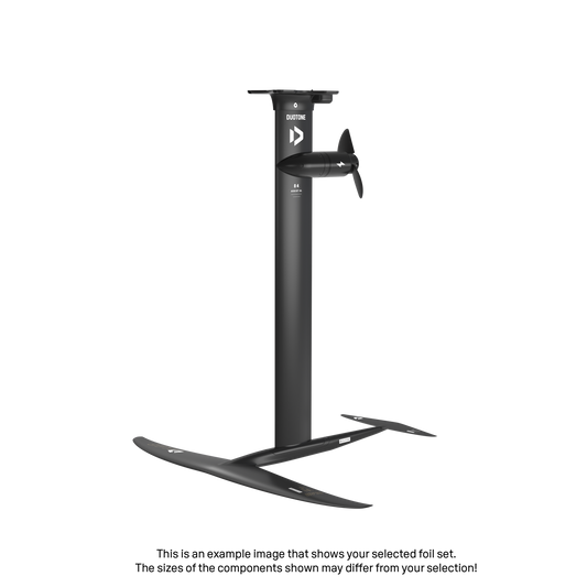 eMast AL Set 84 Front Wing Crest D/LAB 675 Monobloc-Tail S D/LAB 40/160 Adapter Fuselage - Duotone Onesize