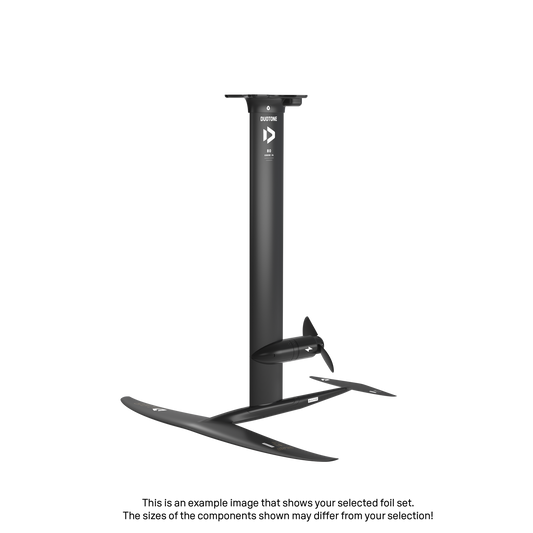 eMast AL Cruise Set 80 Front Wing Crest D/LAB 925 Monobloc-Tail S D/LAB 40/160 Adapter Fuselage - Duotone Onesize