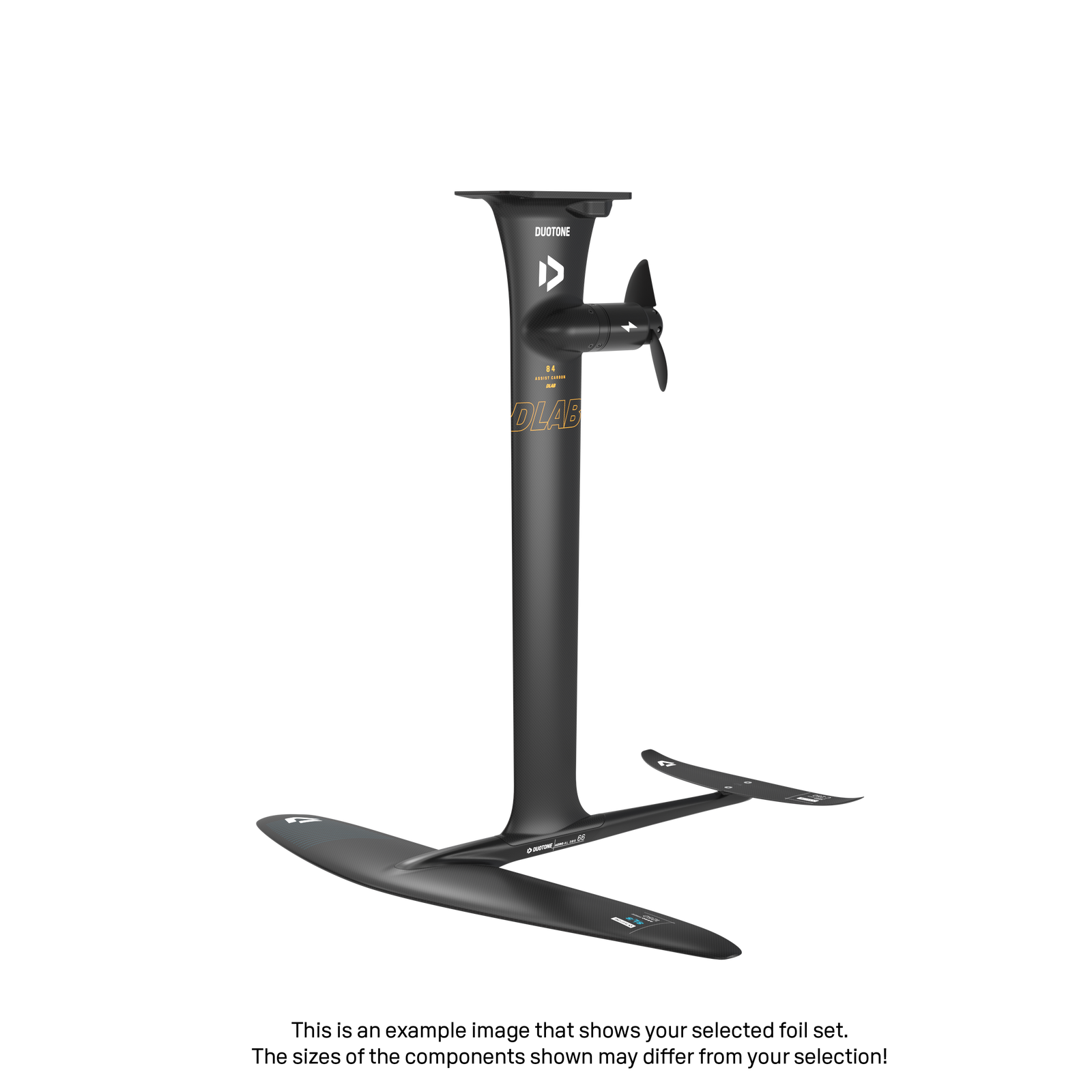 eMast D/LAB Set 84 Fuselage Aero AL 3BS 66 Front Wing Aero Free SLS 800 Back Wing Aero Stabilizer C 216