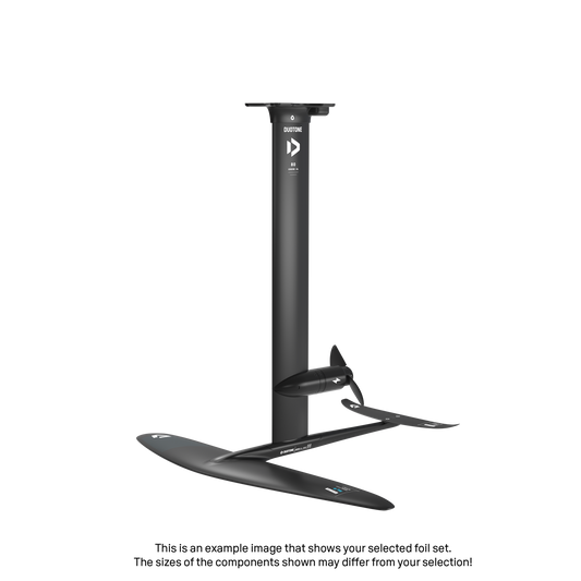 eMast AL Cruise Set 80 Fuselage Aero AL 3BS 60 Front Wing Aero Free SLS 1500 Back Wing Aero Stabilizer C 250 Adapter Fuselage - Duotone Onesize