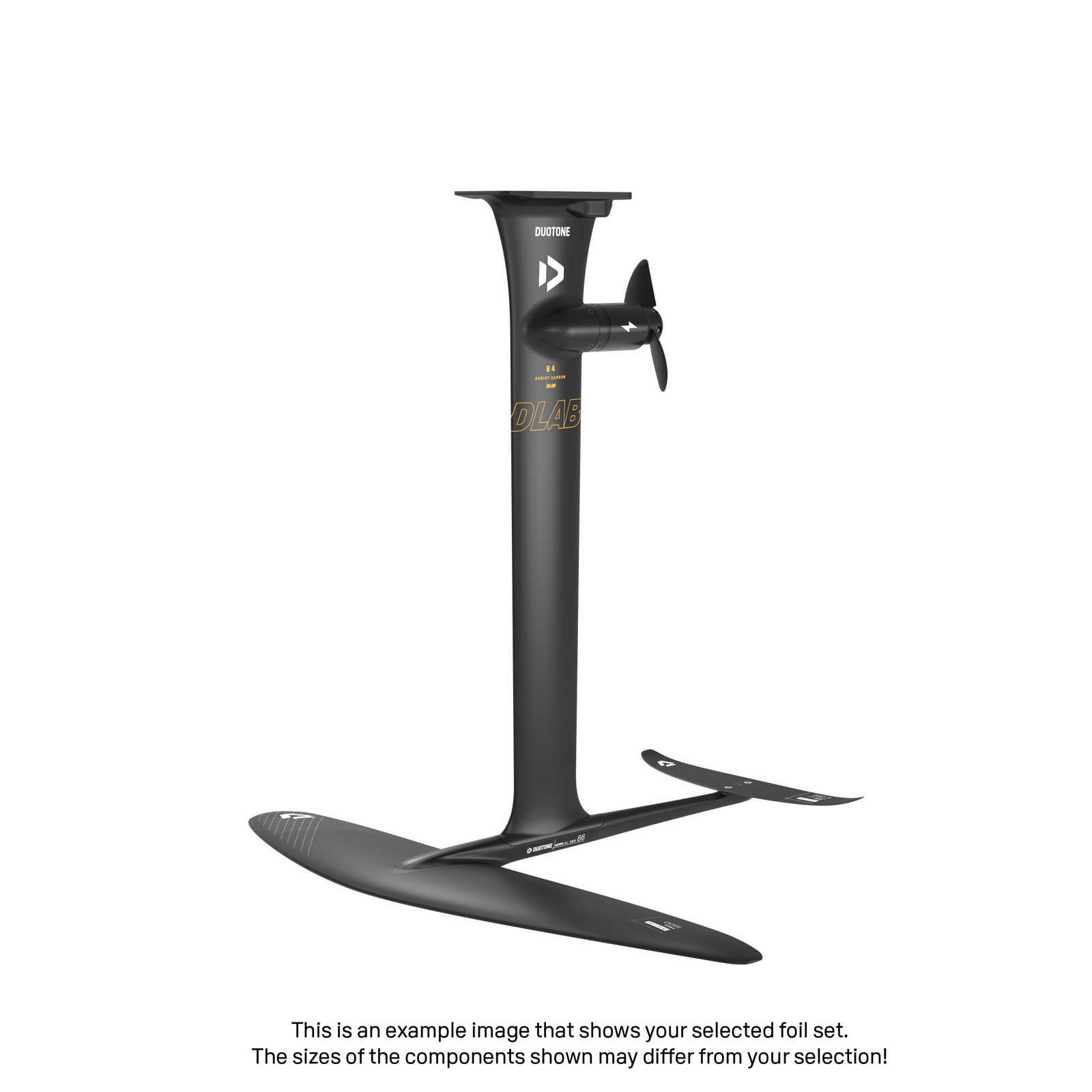 eMast D/LAB Set 84 Fuselage Aero AL 3BS 66 Front Wing Free 2000 Back Wing Aero Stabilizer C 300