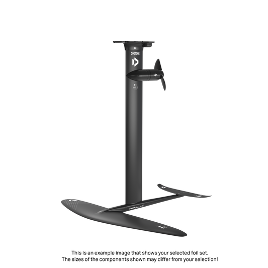 eMast AL Set 84 Fuselage Aero AL 3BS 74 Front Wing Free 1500 Back Wing Aero Stabilizer C 250 Adapter Fuselage - Duotone Onesize