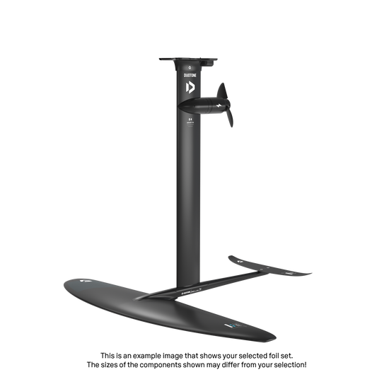 eMast AL Set 84 Fuselage Aero AL 3BS 66 Front Wing Aero Lift SLS 2400 Back Wing Aero Stabilizer C 300 Adapter Fuselage - Duotone Onesize