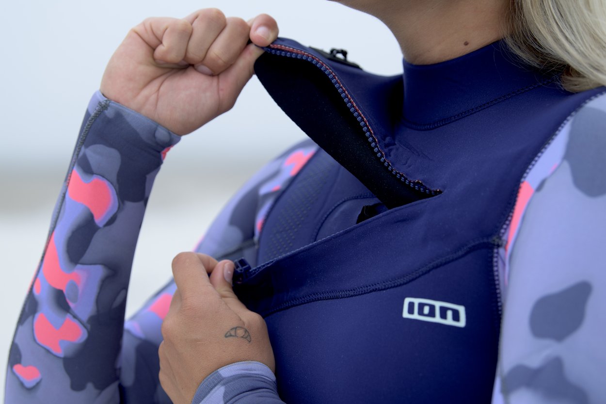 ION Women Wetsuit Amaze Amp 3/2 Front Zip 2023