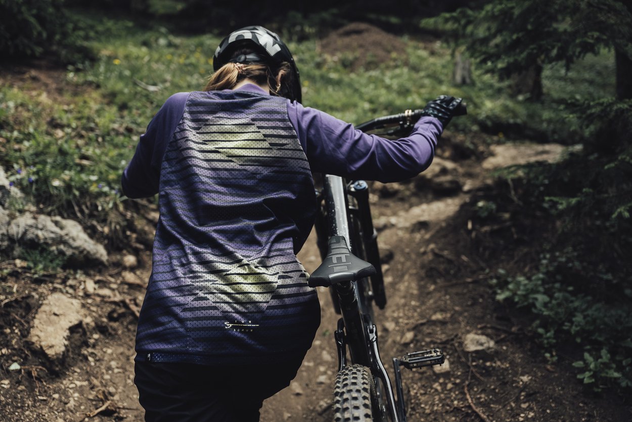 ION MTB Jersey Long Sleeve Scrub Women 2023