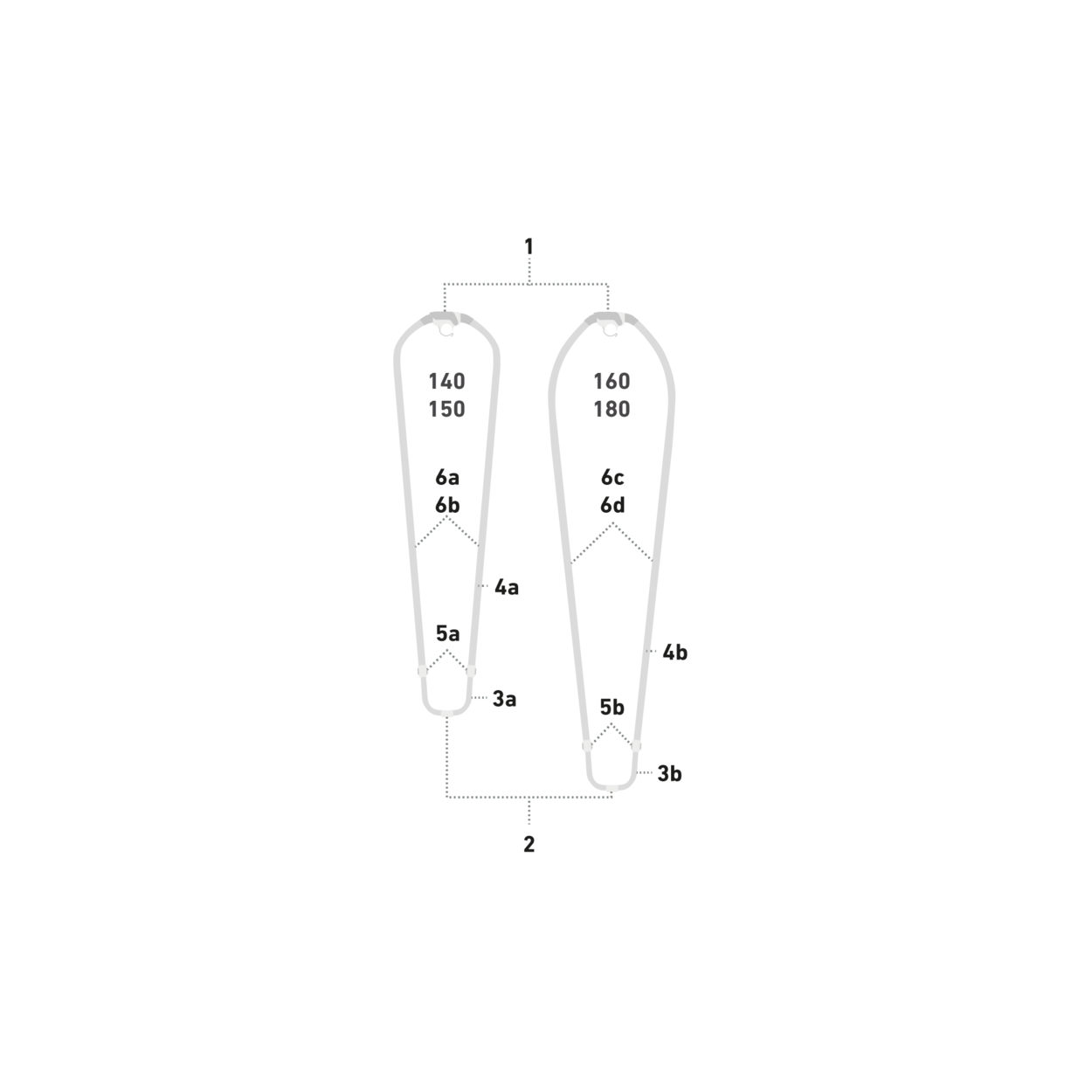 Duotone Double Pin.Lock (2pcs) (SS22) 2024