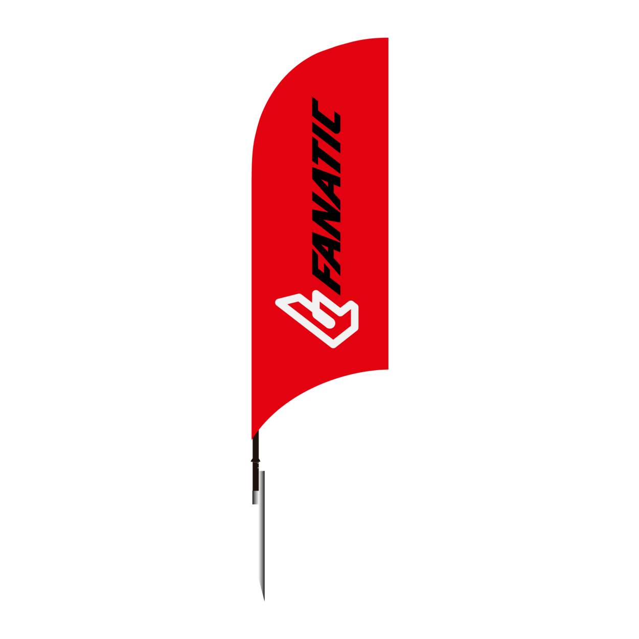 Fanatic Beachflag incl. Pole & Base (421x80 cm) 2019